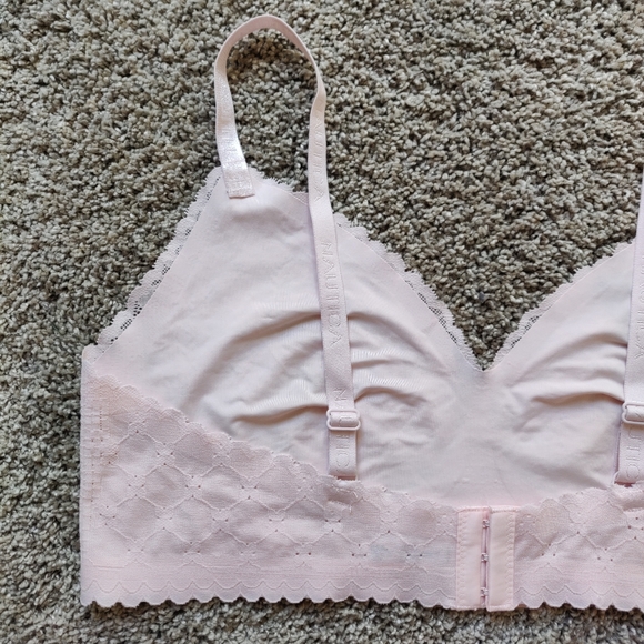 NWOT Nautica Intimates Seamless Light Pink Lacy Bralette 3X - Picture 7 of 12